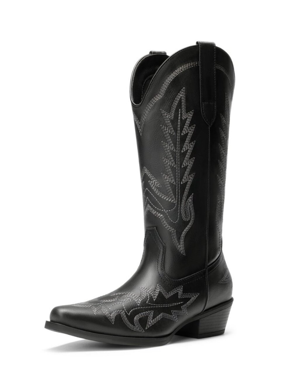 Women's Cowboy Cowgirl Western Mid Calf Boots